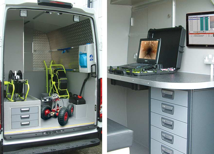 Purpose Built Survey Van 