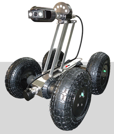 SP150 Midi Crawler with Pneumatic Wheels