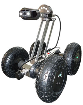 SP150 Midi Crawler with Pneumatic Wheels